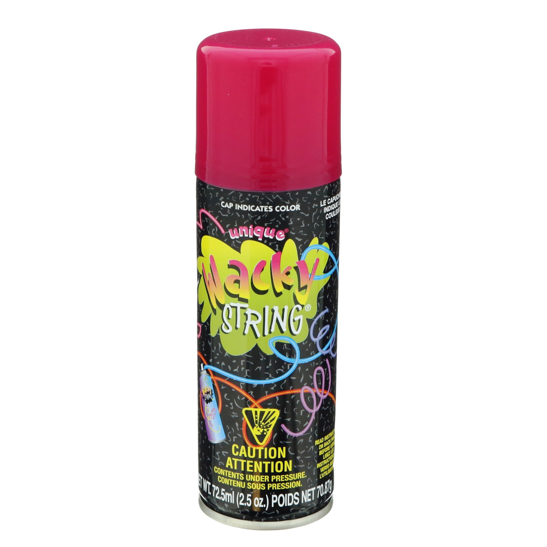 slide 1 of 1, Unique Industries Wacky String, Assorted Colors, 2.5 oz