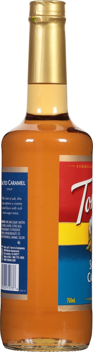 slide 9 of 13, Torani Salted Caramel Syrup - 25.4 fl oz, 25.4 fl oz