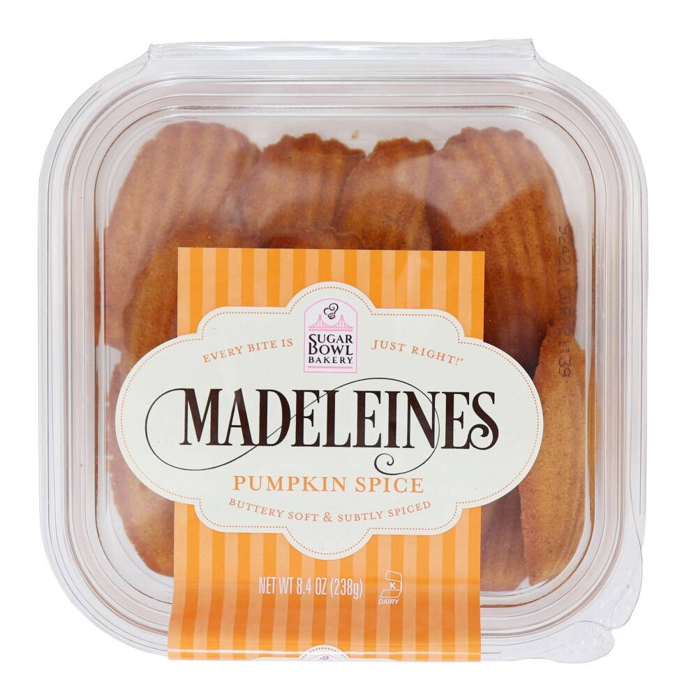 slide 1 of 1, Sugar Bowl Bakery Pumpkin Spice Madeleines, 8.4 oz