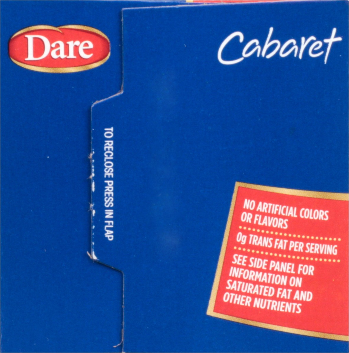 slide 9 of 14, Dare Cabaret Crisp & Buttery Crackers, 7 oz