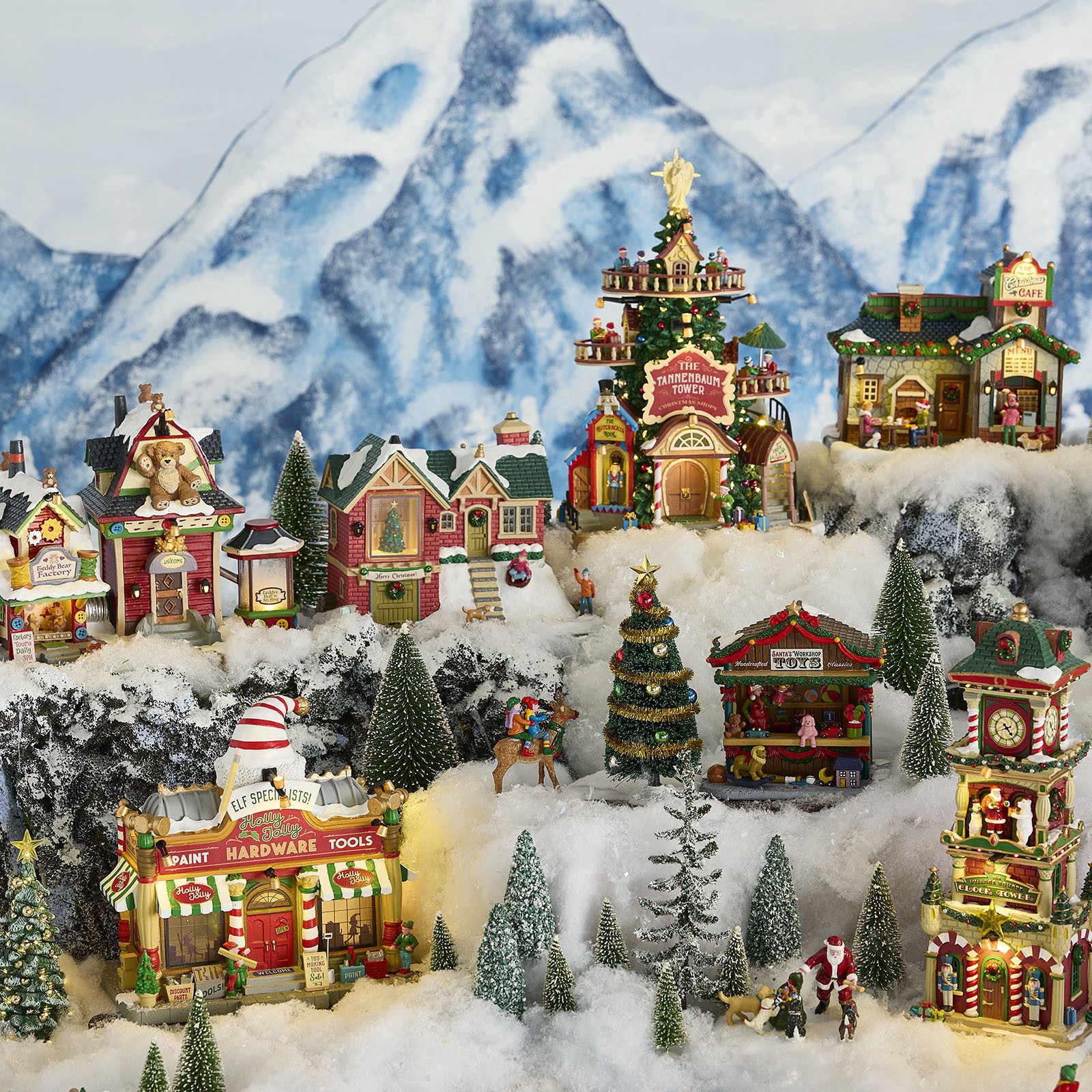 slide 3 of 4, Lemax Caddington Village Santa's Workshop Toys, 5.47 in x 7.68 in x 3.74 in