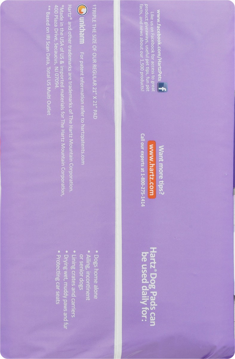 slide 2 of 9, Hartz Home Protection Lavender Scent 3XL Dog Pads 14 Each, 14 ct