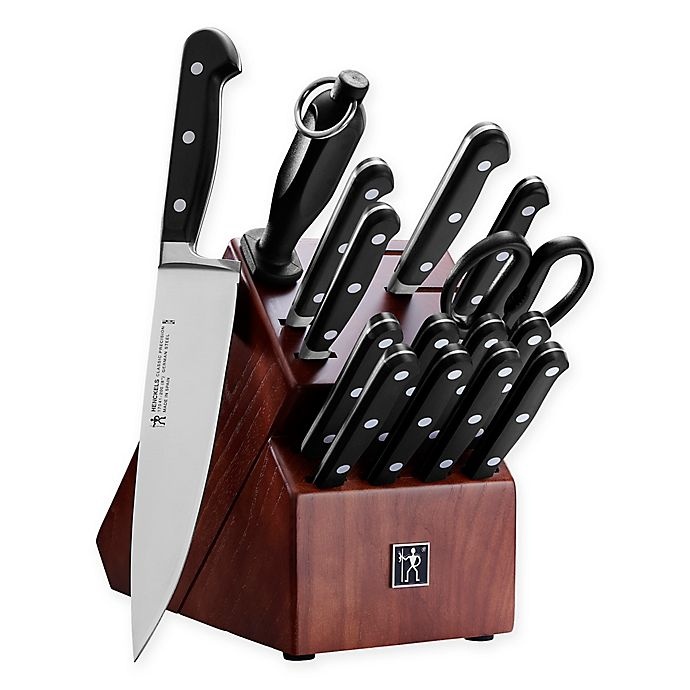 slide 1 of 6, Henckels 1895 Classic Precision Knife Block Set, 16 ct