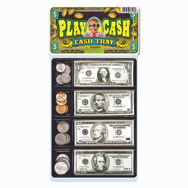 slide 1 of 1, Ja-Ru Toys Play Cash Cash Tray, 8 ct