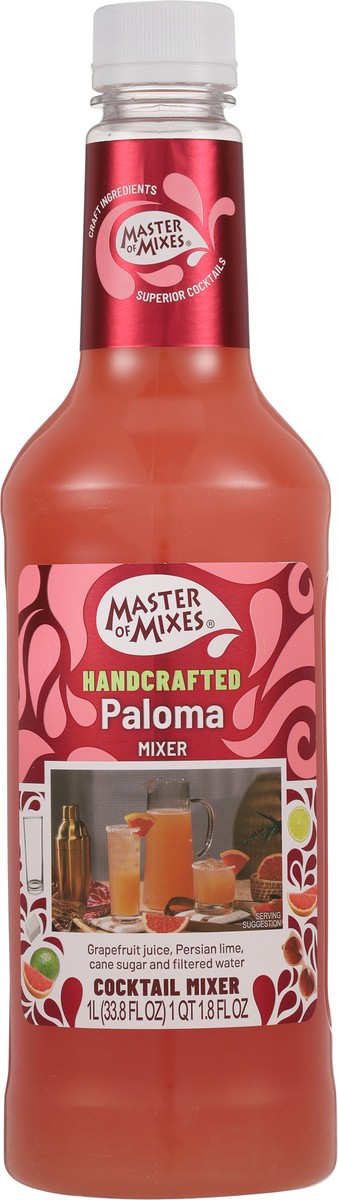 slide 6 of 14, Master of Mixes Handcrafted Paloma Cocktail Mixer 1 l, 33.8 fl oz