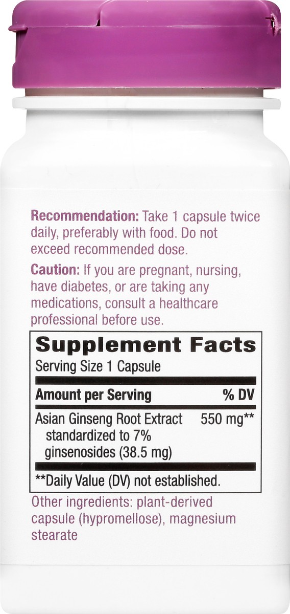 slide 2 of 9, Nature's Way Capsules Asian Ginseng 60 ea, 60 ct