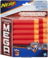 slide 1 of 1, Nerf N-Strike Elite Mega Dart Refill Pack, 10 ct