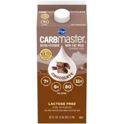 Kroger Carbmaster Ultra Filtered Non-Fat Chocolate Milk