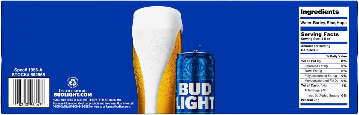 slide 4 of 8, Bud Light Beer, 24 ct; 8 fl oz