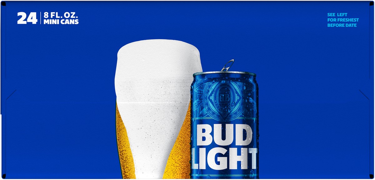 slide 7 of 8, Bud Light Beer, 24 ct; 8 fl oz