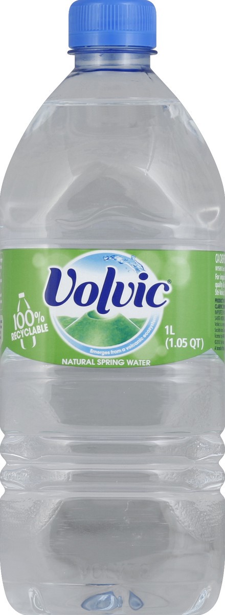 slide 4 of 4, Volvic Natural Spring Water - 1 liter, 1 liter