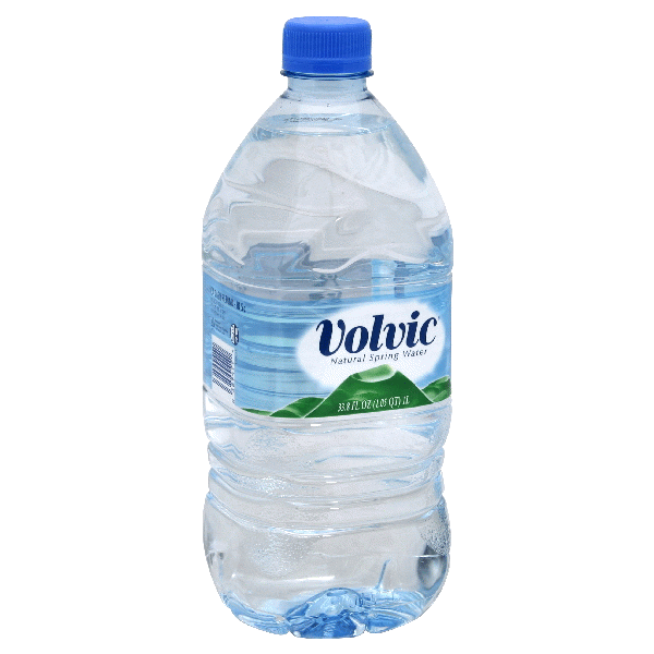 slide 1 of 4, Volvic Natural Spring Water - 1 liter, 1 liter