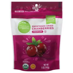 Simple Truth Organic Premium Sweetened Dried Cranberries