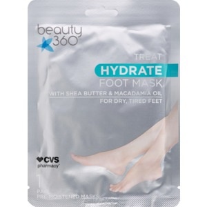 slide 1 of 1, Beauty 360 Hydrating Foot Mask, 1 ct