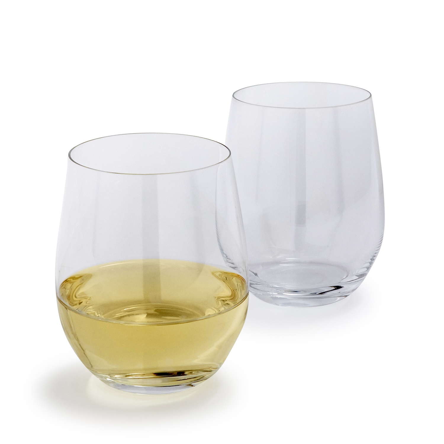 slide 1 of 1, Riedel O Chardonnay Stemless Wine Glasses, Clear, 2 ct