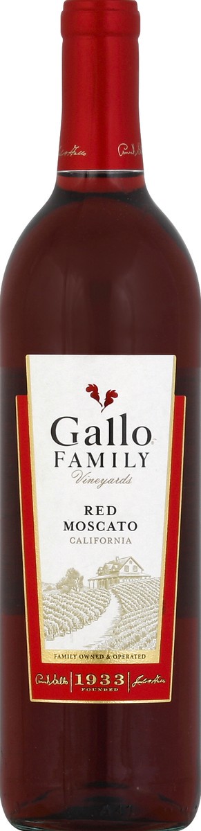 slide 2 of 3, Gallo Family Vineyards Red Wine, 750 ml