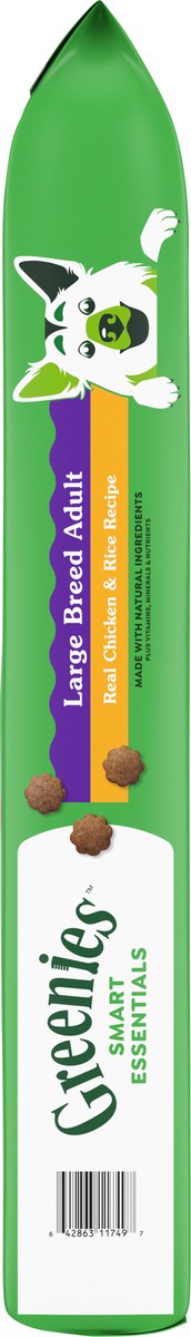 slide 4 of 15, Greenies Smart Essentials Adult Large Breed High Protein Dry Dog Food Real Chicken & Rice Recipe, 15 lb. Bag, 15 lb