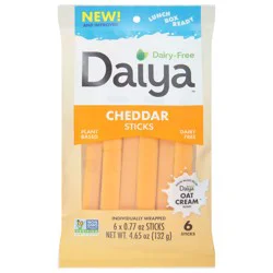 Daiya Dairy-Free Cheddar Cheese Sticks 6 ea