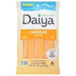 Daiya Dairy-Free Cheddar Cheese Sticks 6 ea