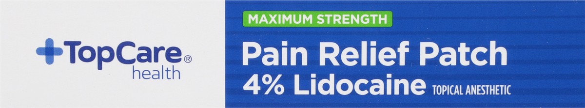 slide 6 of 9, TopCare Health Maximum Strength 4% Lidocaine Pain Relief Patch 6 ea, 6 ct