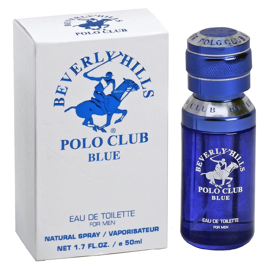 slide 1 of 1, Beverly Hills Polo Club Blue for Men Eau De Toilette Spray Blue, 1.7 fl oz