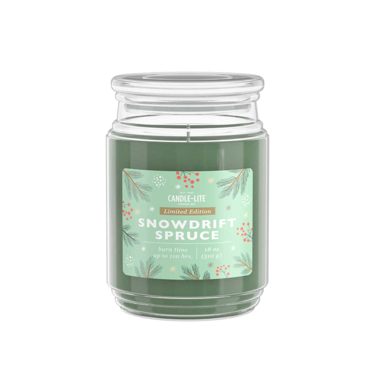 slide 1 of 1, Cl Snowdrift Spruce, 18 oz