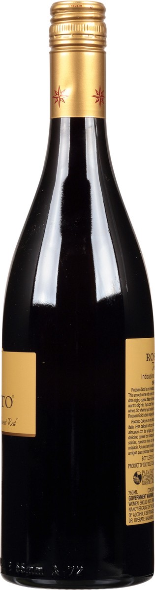 slide 5 of 7, Roscato Red Blend Rosso Gold, 750 ml