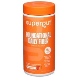 Supergut Foundational Peach Mango Daily Fiber 6.1 Oz