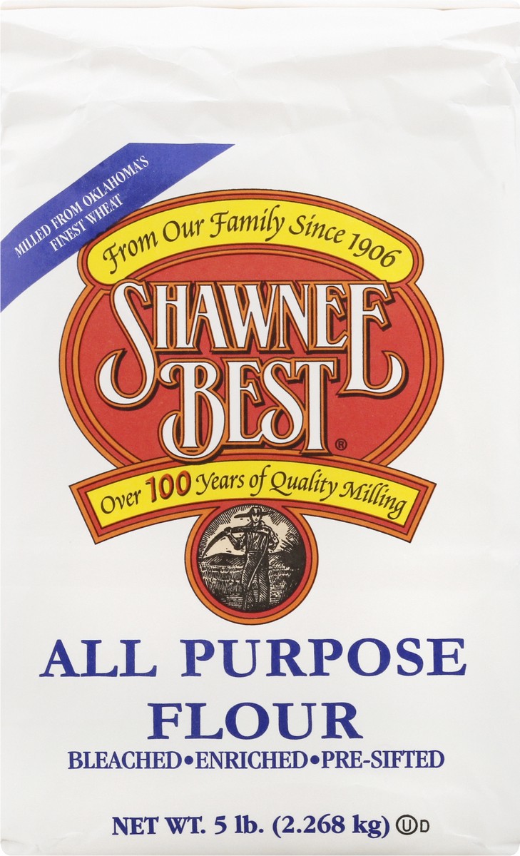 slide 10 of 13, Shawnee Best Plain Flour, 5 lb