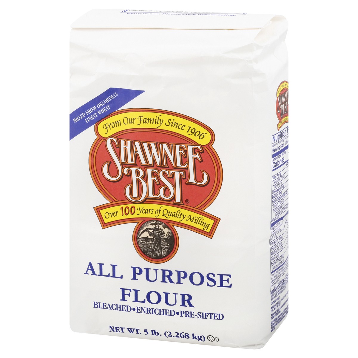 slide 13 of 13, Shawnee Best Plain Flour, 5 lb