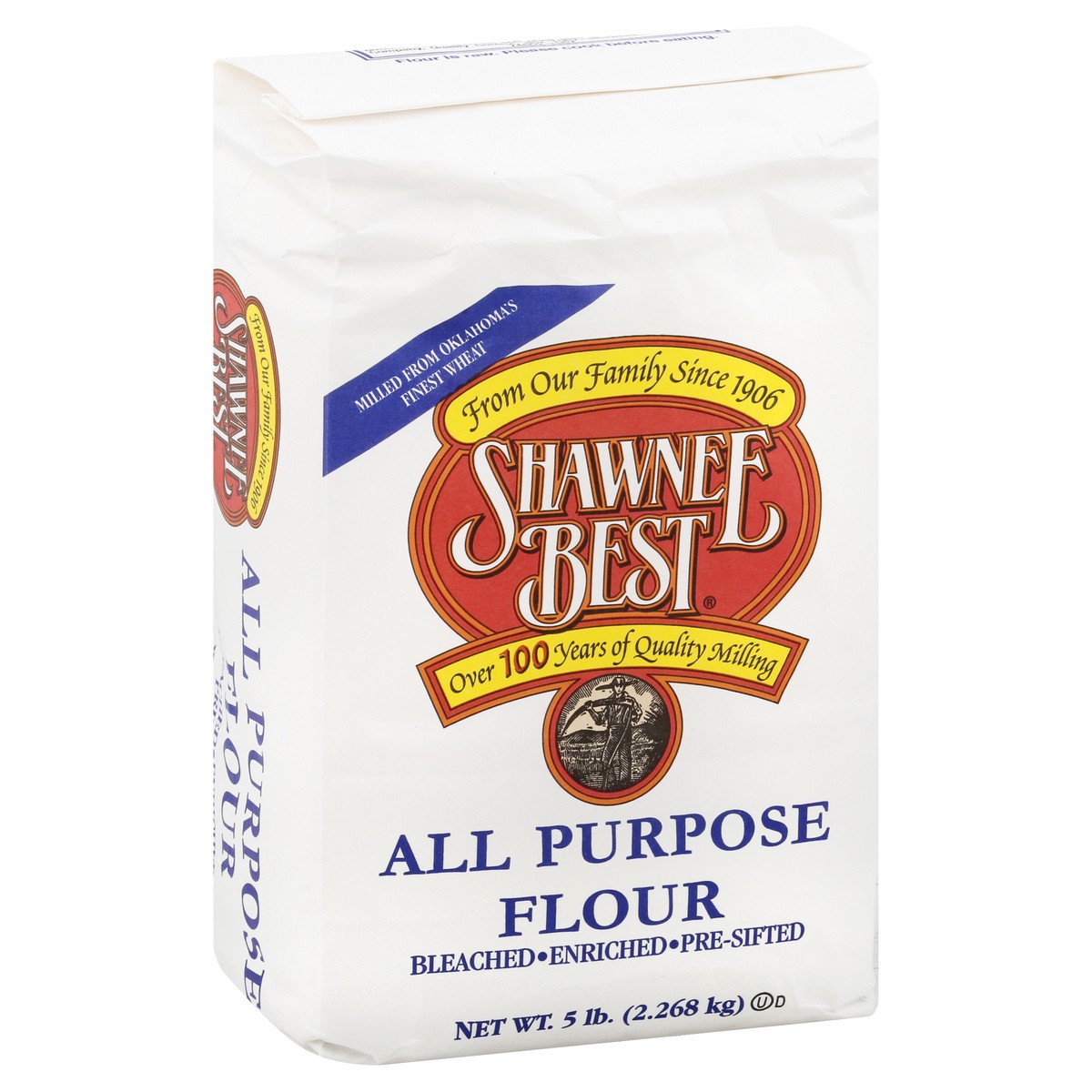 slide 12 of 13, Shawnee Best Plain Flour, 5 lb