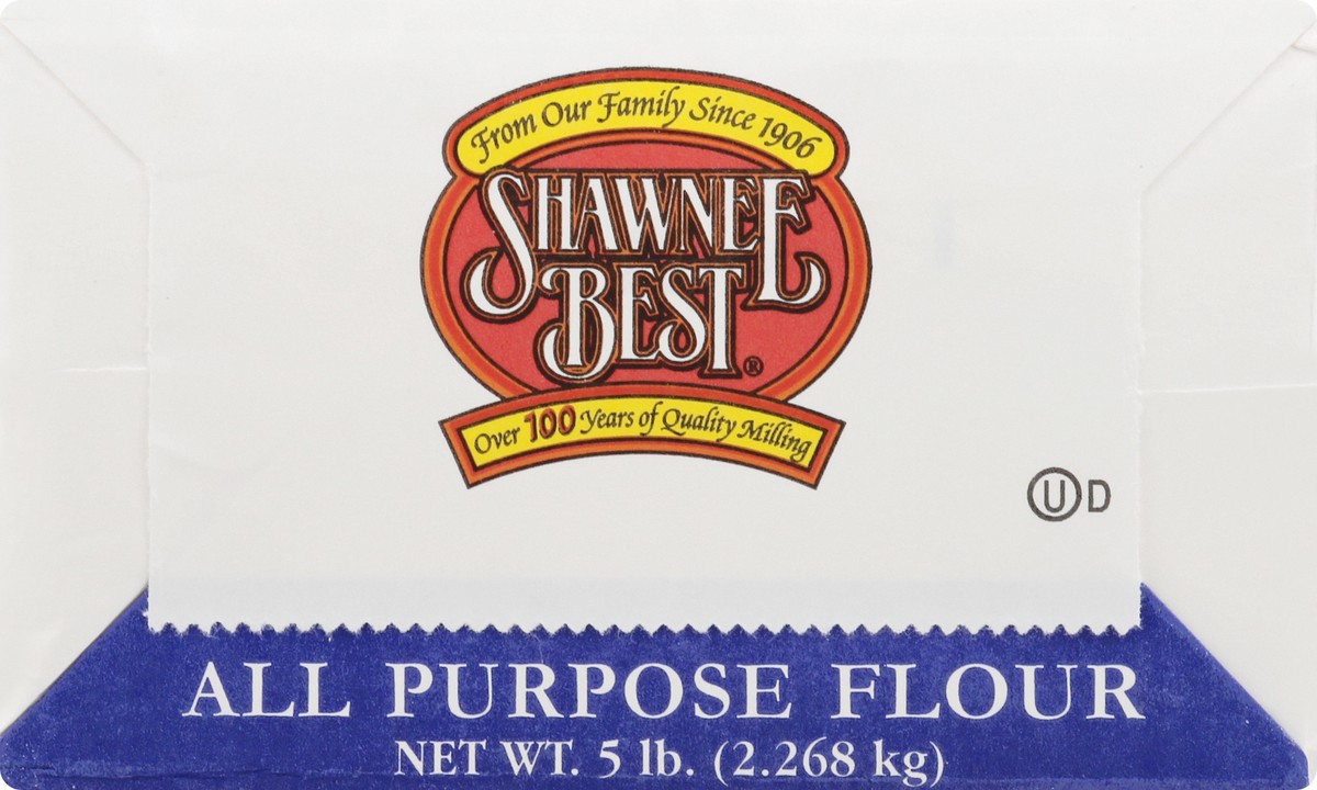 slide 6 of 13, Shawnee Best Plain Flour, 5 lb