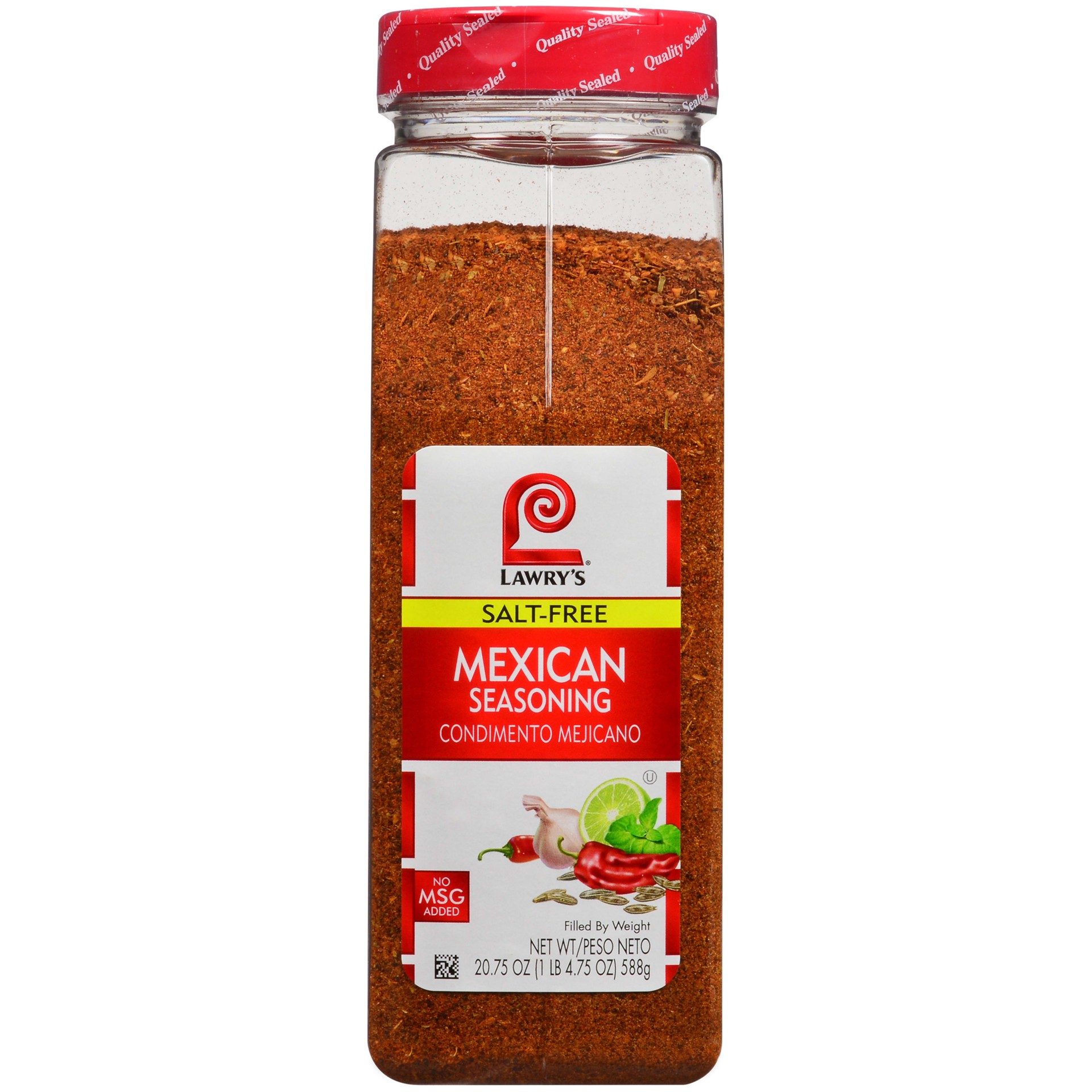 slide 1 of 5, Lawry's Salt Free Mexican Seasoning, 20.75 oz, 20.75 oz