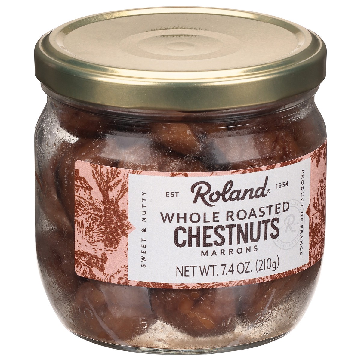 slide 5 of 13, Roland Whole Roasted Marrons Chestnuts - 7.4 oz, 7.4 oz