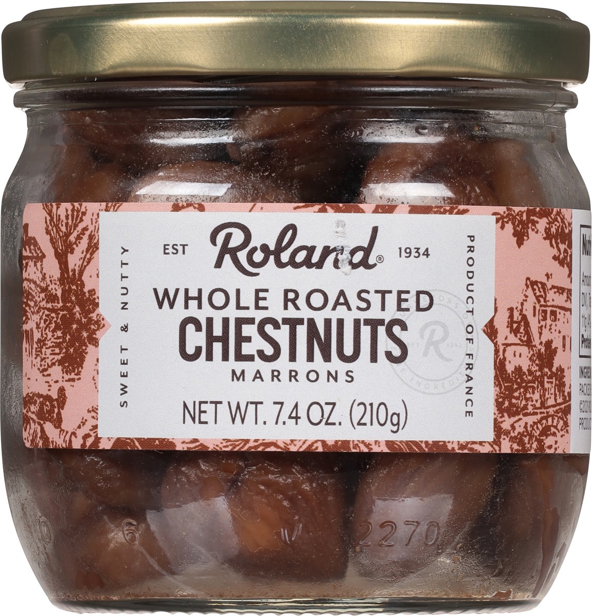 slide 2 of 13, Roland Whole Roasted Marrons Chestnuts - 7.4 oz, 7.4 oz