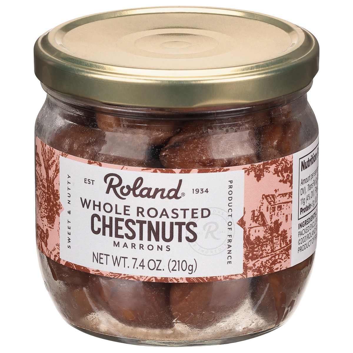 slide 7 of 13, Roland Whole Roasted Marrons Chestnuts - 7.4 oz, 7.4 oz