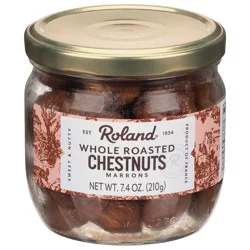 Roland Whole Roasted Marrons Chestnuts - 7.4 oz
