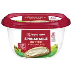 Harris Teeter Spreadable Butter with Canola Oil
