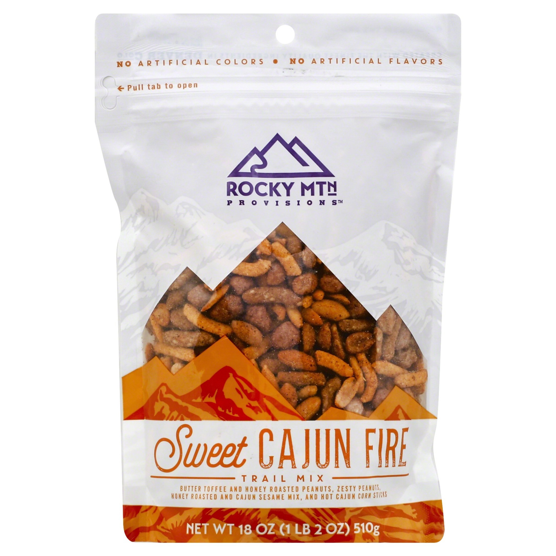 slide 1 of 1, Rocky Mountain Foods RMF SWEET CAJUN SNACK MIX 18OZ, 18 oz