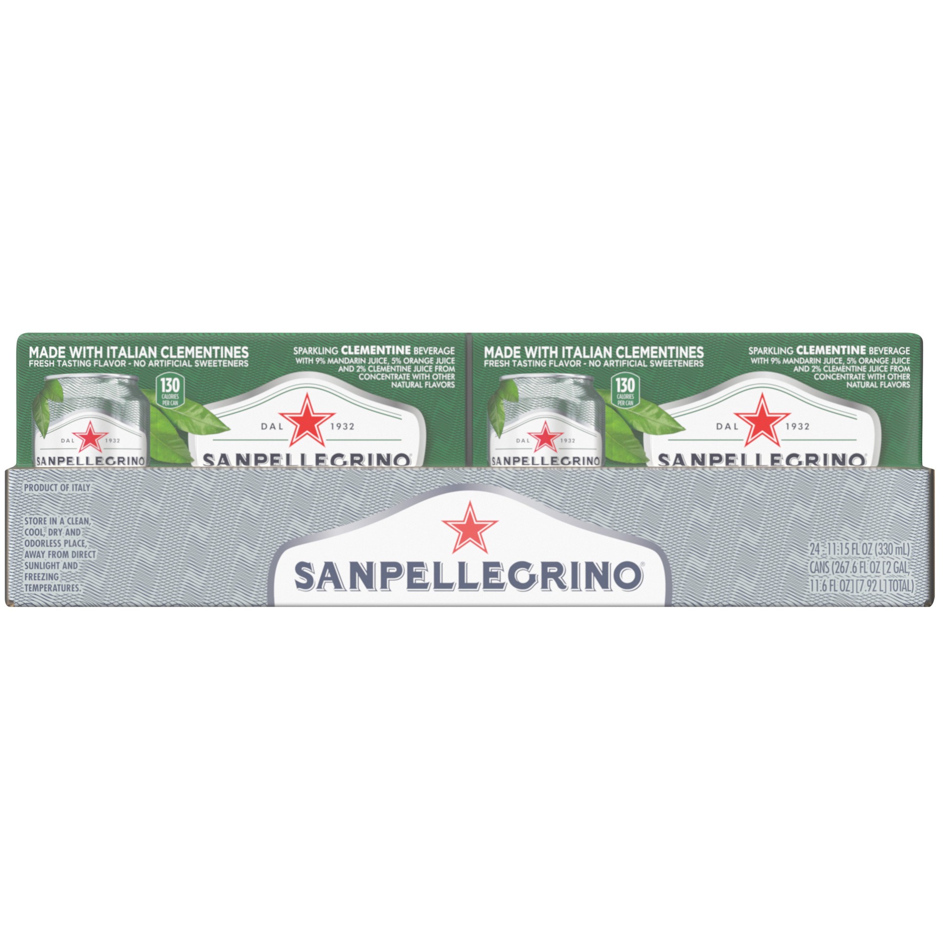 slide 1 of 2, SANPELLEGRINO Sparkling Fruit Beverages, Clementina (Clementine) - 267.60 oz, 267.60 oz