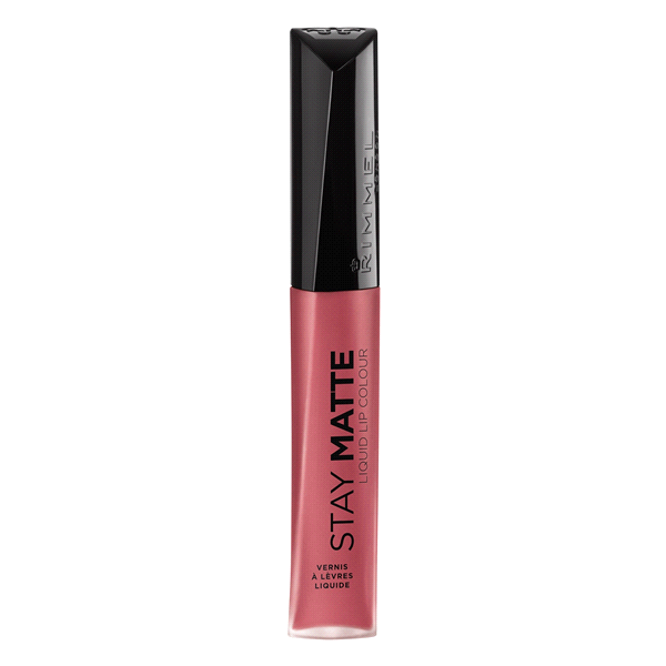 slide 1 of 1, Rimmel Stay Matte Lip Liquid 200 Pink Blink, 0.21 oz