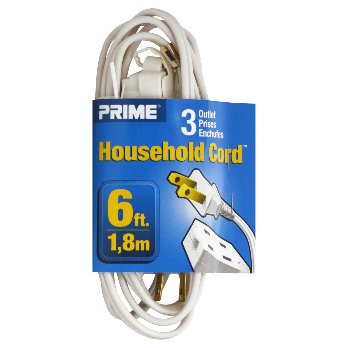 slide 1 of 2, Prime Household Cord 1 ea, 1 ct