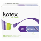 slide 1 of 1, U by Kotex Security Super Plus Unscented Tampons, 36 ct