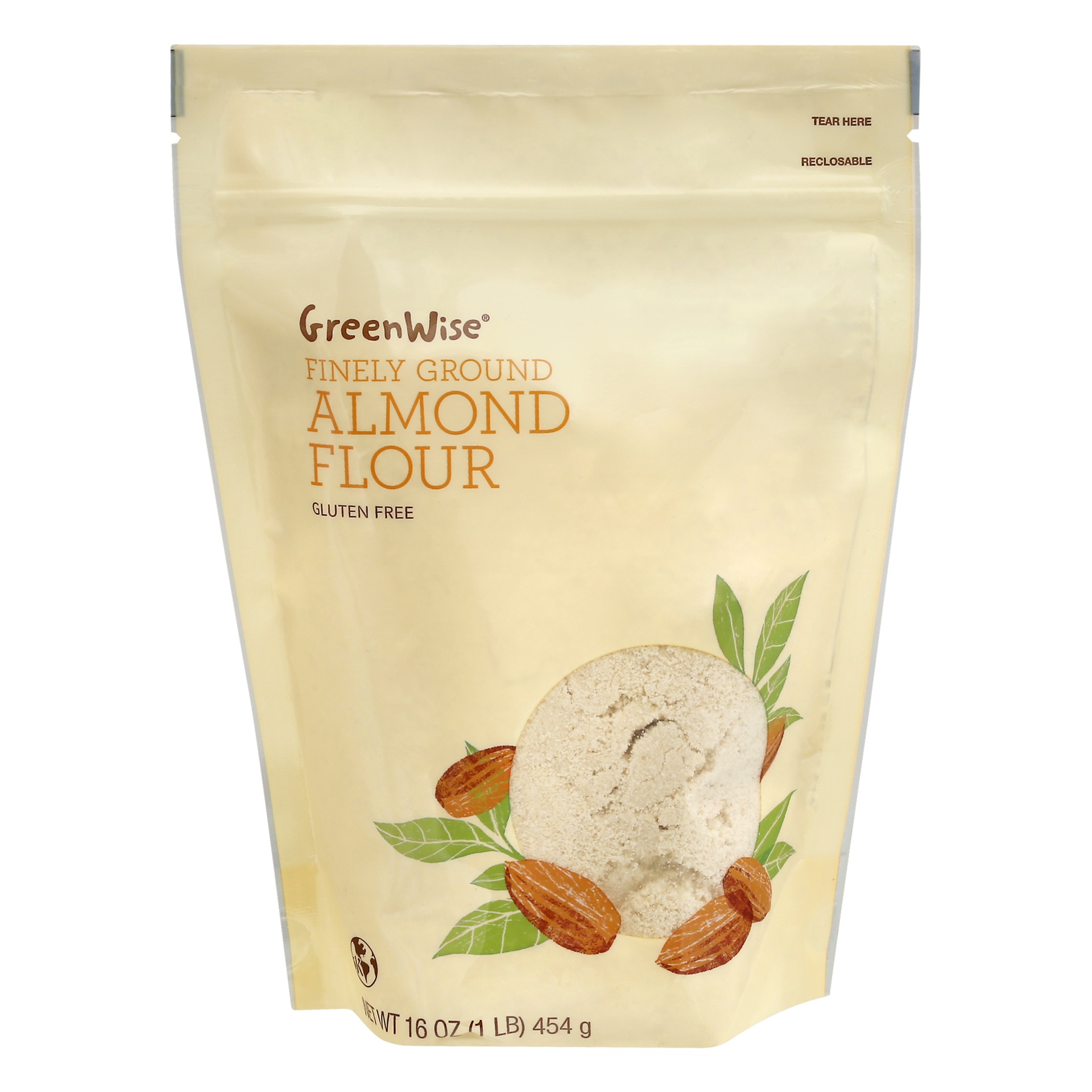 slide 1 of 1, GreenWise Finely Ground Almond Flour - 16 oz, 16 oz