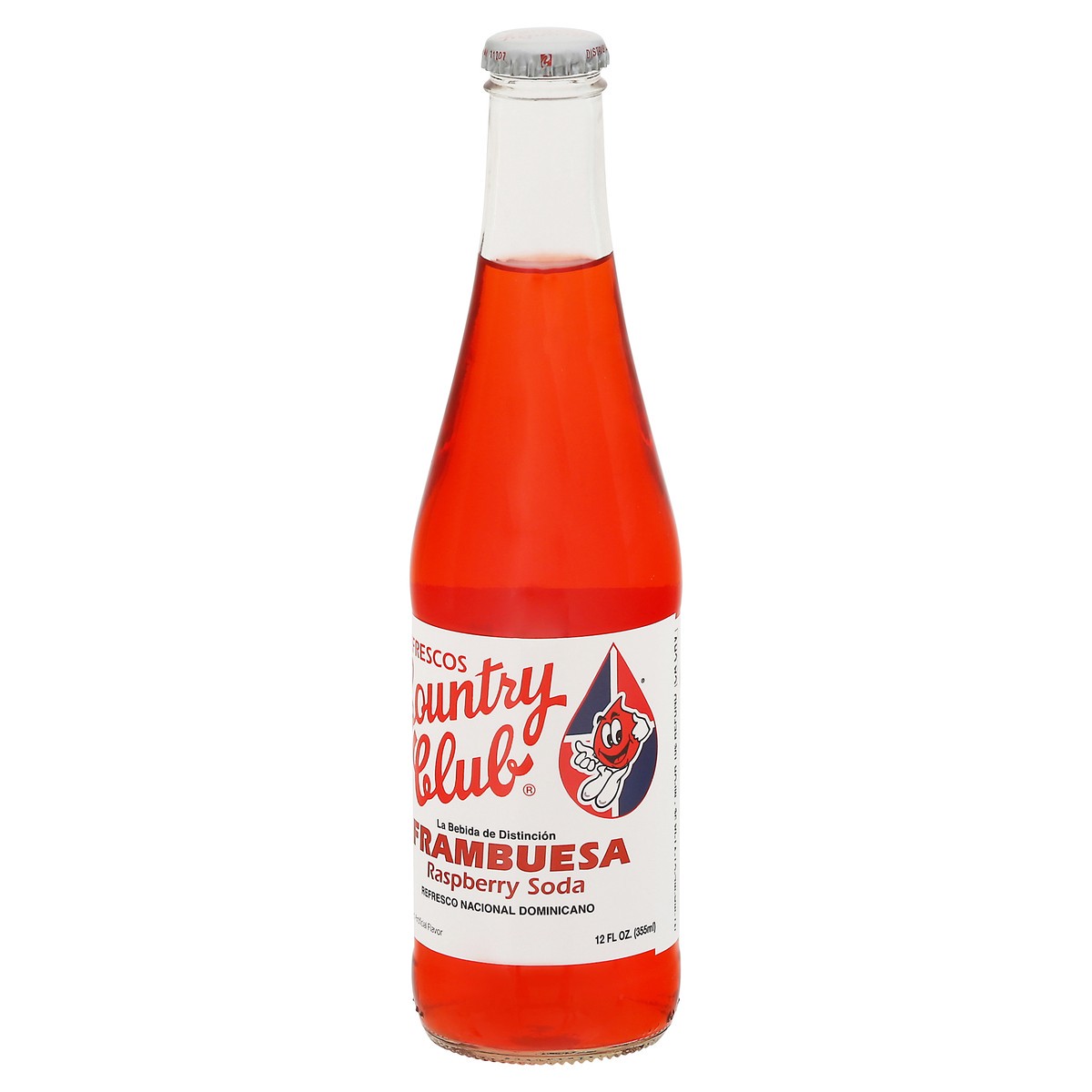 slide 5 of 13, Country Club Raspberry Soda - 12 fl oz, 12 fl oz