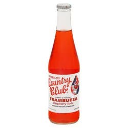 Country Club Raspberry Soda - 12 fl oz