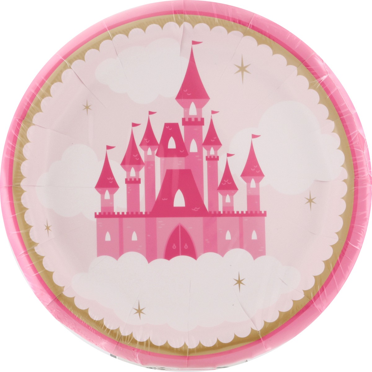 slide 6 of 11, Creative Converting Princess 9 Inch Round Plate, 8 ct
