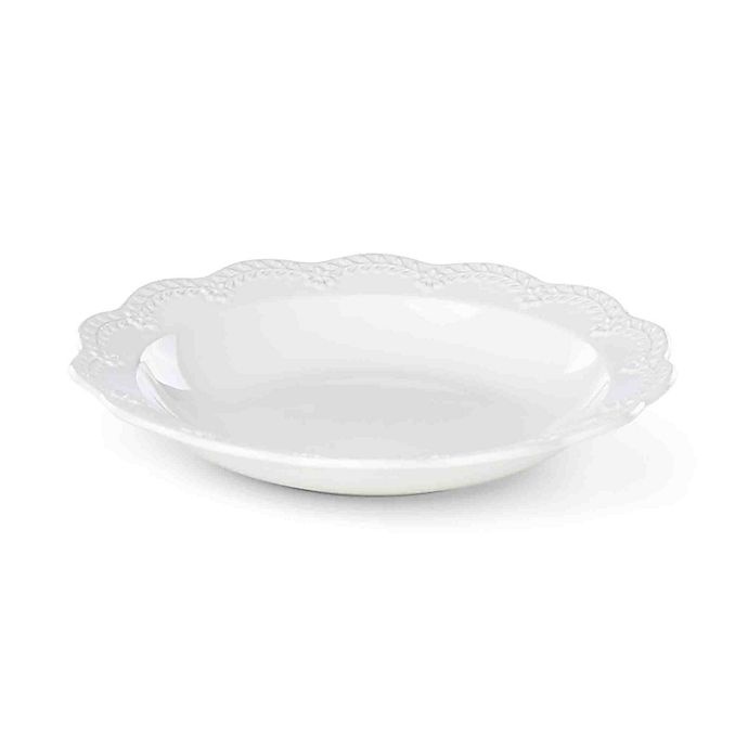 slide 1 of 1, Lenox Chelse Muse Floral White Pasta Bowl, 1 ct