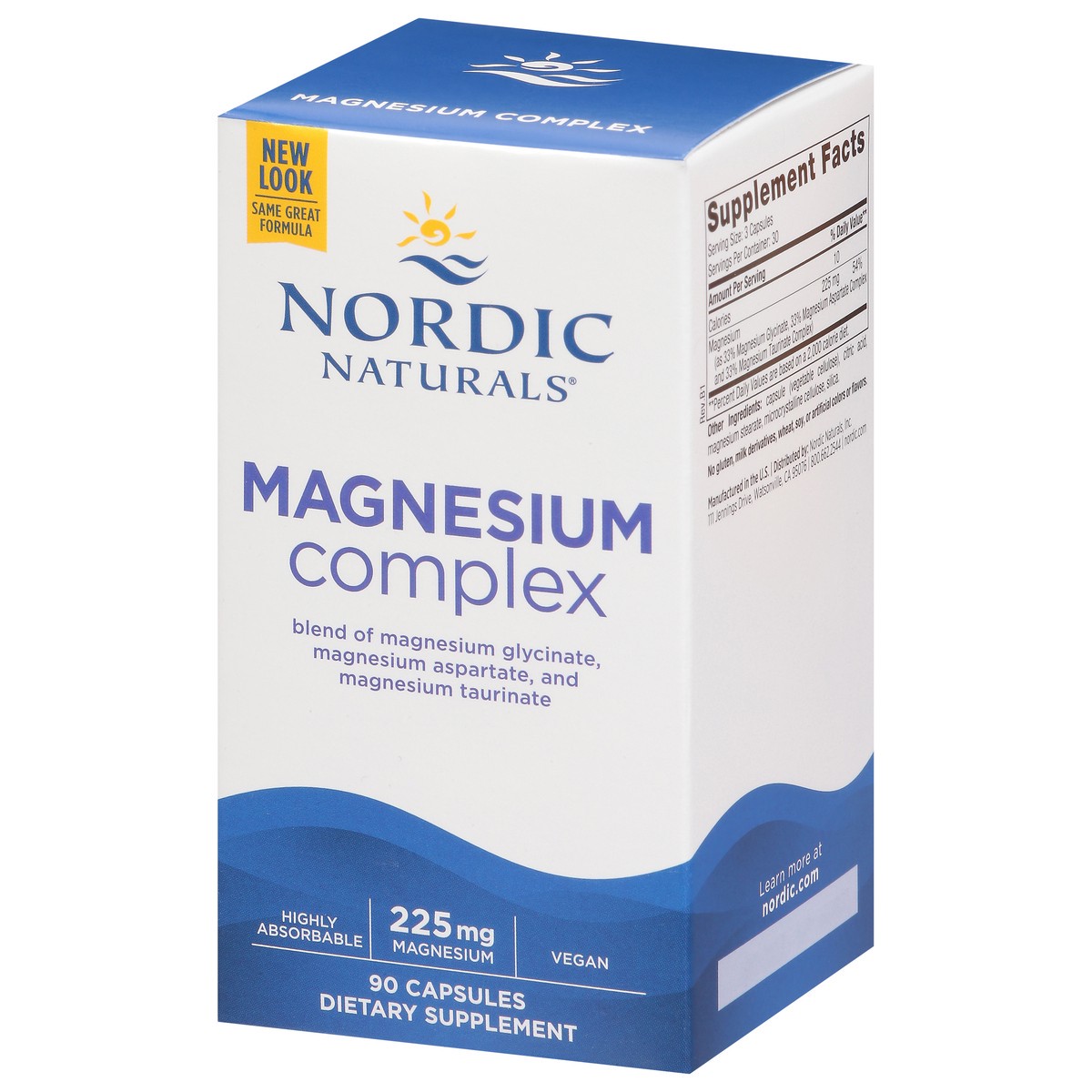 slide 12 of 14, Nordic Naturals Magnesium Complex 90 Capsules, 90 ct