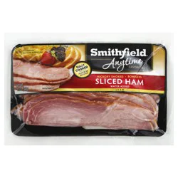 Smithfield Anytime Favorites Hickory Smoked Sliced Ham, 12 oz